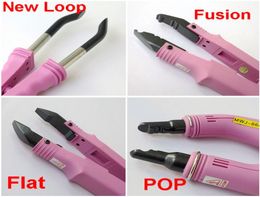 Fusion Hair Extension Iron Connector Keratin Bonding Tools Fusion Heat Connector Professionele Hair Extensions Connectoren Vier Styl7745506