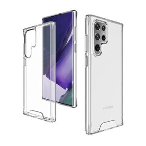 Fundas transparentes transparentes para Samsung Galaxy A13 A33 A53 5G A73 S22 Plus Ultra A22 A32 A52 A72, funda protectora antiarañazos para teléfono móvil