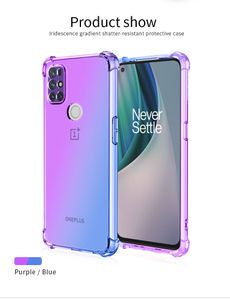 Coques en TPU souple dégradé pour Oneplus Nord 3 Ce Lite Ace 2V 11R 11 N300 5G Pro 10T 2T Couverture