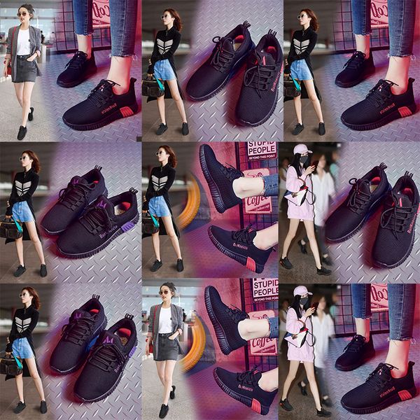 Future for Women top Designer new2020 Chaussures de course Triple Noir Rouge Violet Mesh Respirant Confortable Sport Baskets Baskets Taille 35-40 Comtable