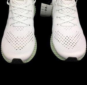 Futurecraft Alphaedge 4d Ltd Aero Ash Print White BD7701 Kicks Women Men Sports Chaussures Sneakers décontractés Trainers avec Box7702064 ORIGINAL