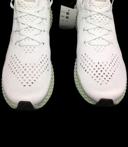 Futurecraft Alphaedge 4d Ltd Aero Ash Print White BD7701 Kicks Women Men Men Sportschoenen Casual sneakers Trainers met originele Box7356090