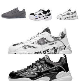 Fvv0 voor hardloopplatform schoenen hotsale mannen heren trainers wit triple zwart cool grijs outdoor sport sneakers maat 39-44 33