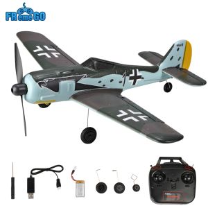 FW-190 RC-vlak 2.4G 4CH 402 mm Spanspan RC Aircraft One sleutel Aerobatic RTF Fighter Mini Warbird RC Airplane Toys Gifts