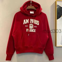 Fw 23ss Herfst Winter Heren Vrouwen Luxe Am Designer Hoodie Am2 Straat Hoodies Lange Mouw Borduren Sweatshirts Heren Kleding Kerst kledingJL5IJL5TKMP TKMP