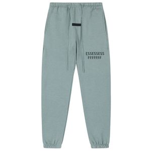 Fw21Pantalones de jogging de alta calidad ESENCIALESPantalones deportivos Moda impresa Letras reflectantes Hip hop Suelto Unisex Algodón STRETCH LIMO pantalones pantalón Pantalón deportivo