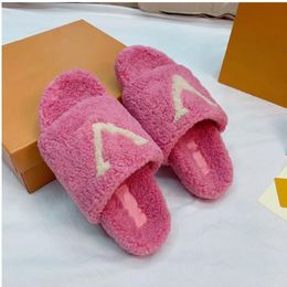 Fwomen Winter Pluche Slippers Designer Sandalen Lndoor Hotle Schoenen Warme Slipper Voor Vrouw Slides Slippers Top Kwaliteit asdaw