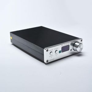 FX-Audio D802 Digital Amplifier HiFi 2.0, 80Wx2, 24Bit/192KHz, USB/Coaxial/Optical Inputs, OLED Display with Remote Control