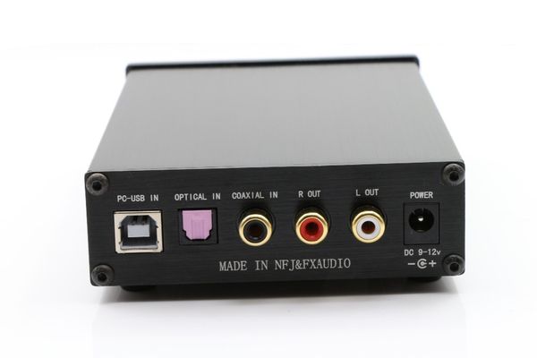 Envío gratuito FX-Audio Feixiang DAC-X6 Amplificador de alta fidelidad Óptico / Coaxial / USB DAC Mini Amplificador decodificador de audio digital para el hogar 24 bits / 192 Fuente de alimentación de 12 V