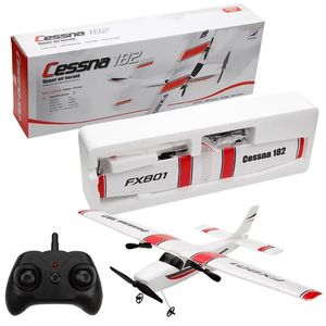 FX801 RC PLANE EPP FOAM GLIVER AIRPLAN GYRO 2,4G 2CH RTF Remote commande Aircraft Airclare drôles Airplanes Intéressant Toys 231219