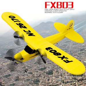 FX803 avion super planeur 2CH jouets télécommandés prêts à voler comme cadeaux pour enfants FSWB 220713