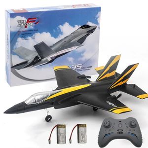 FX935 F35 avion de chasse RC 2.4G 4CH EPP avion télécommandé Warbird Jet électrique mousse vol Gider modèle jouets pour garçons 240118