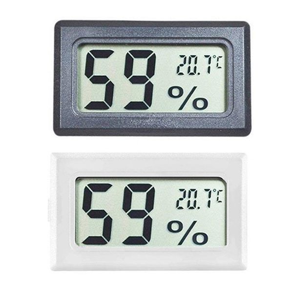 FY-11 Mini numérique LCD environnement thermomètre hygromètre noir blanc humidité température mètre dans la chambre réfrigérateur glacière BH4157 TYJ