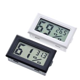 FY-11 Mini LCD Termómetro digital Higrómetro Instrumentos de temperatura Interior Conveniente Sensor de temperatura Medidor de humedad Medidor