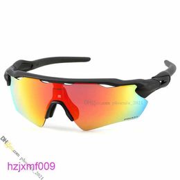 Fzw9 Lunettes de soleil 0akley Designer pour femmes Lunettes de sport Uv400 Lentille polarisante de haute qualité Revo Color Coated Tr90 Cadre en silicone Oo92