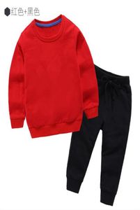 G 2020 Classic Designer Boy Girl Long Sleeve Hoodies Pants Sportpak Kids Fashion Children039S 2 stks katoenen kledingsets3996536