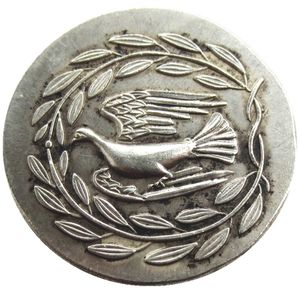 G(29) Grecia antigua plata plateada artesanía copia monedas troqueles de metal precio de fábrica