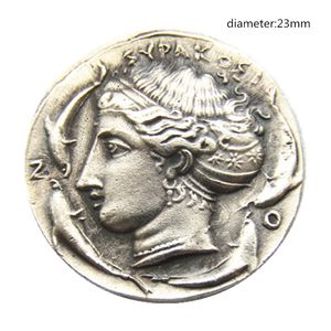 G (56) Grèce Ancient Silver Plated Copy Copy Coorces Méteries Matrices de fabrication usine Prix usine