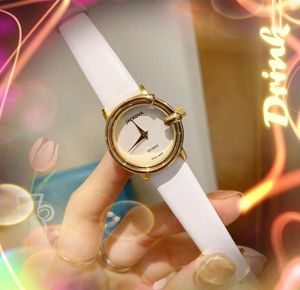 G Bee Reloj de cuarzo de diseñador famoso para mujer, cinturón de cuero genuino clásico, resistente al agua, súper brillante, pequeño y fino, reloj de pulsera, orologio di lusso, regalos