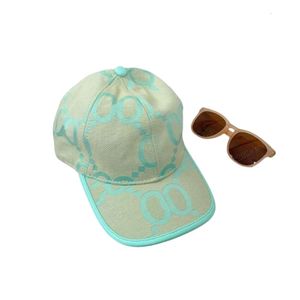 G Cap Designer topkwaliteit hoed gierige rand caps honkbal pet en luxe voor heren dames borduurwerkzon hoeden mode vrijetijds vrije tijd gemonteerd hoed groen roze