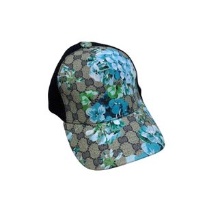 G Cap Designer Top Kwaliteit Hoed Stekende rand Cucci Hat Flower Baseball Cap Mesh Summer Out Sunscreen Cap Fashionable veelzijdig