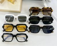 G de lunettes de soleil d'été de créateur pour hommes et femmes Anti-ultraviolet Retro Plate carrée Fond Fashion Fashion Boîte aléatoire