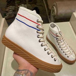 G Designer Casual canvas schoenen Ademend High Top Sneakers Girls Mode Laag geborduurd alfabetplatform Sneakers Ultra Light Comfortabele sneakers