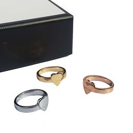 G designer anel feminino qualidade superior com caixa anéis novos anéis de titânio jóias clássicas moda senhoras anéis presentes do feriado