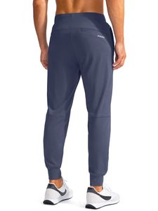 G Geleidelijke herengolf joggers broek met ritszakken strekken joggingbroek slank fit spoor broek joggers voor mannen werken hardlopen