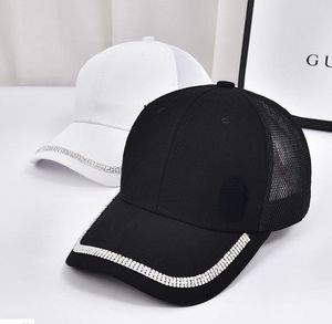 G Chapeaux de créateurs de luxe pour hommes, casquettes à bord avare avec décoration en strass, chapeau de Couple Y014B15010