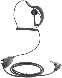 Oreillettes à crochet d'oreille souple en forme de G, casque et PTT pour Motorola, Radio bidirectionnelle, Compatible avec les talkies-walkie CLS1410CLS1100