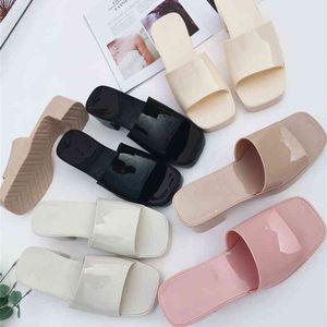 g Slippers Family's Family High Talon Flip Flop Sole Sole Sole Fashion Jelly Shoes 101 Original