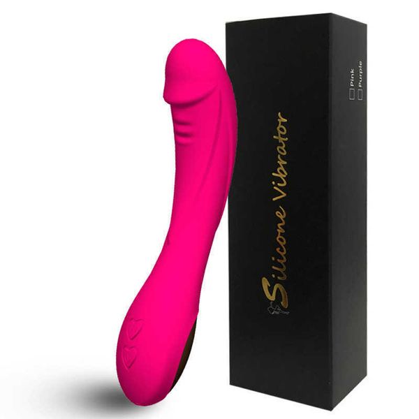 Vibromasseur gode point G pour femme Silicone étanche 12 Modes Vibrador Clitoris masturbateur féminin