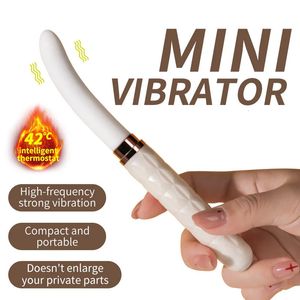 Vibromasseur en forme de stylo G Spot pour femme Stimulateur de clitoris 8 modes Masseur de vagin anal Silicone Bâton vibrant Jouets sexuels pour adultes 240227