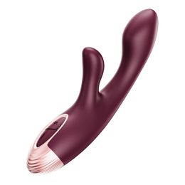 Vibromasseur lapin point G avec fonction chauffante, jouets sexuels pour femmes, Stimulation du Clitoris, étanche, 7 Vibrations puissantes
