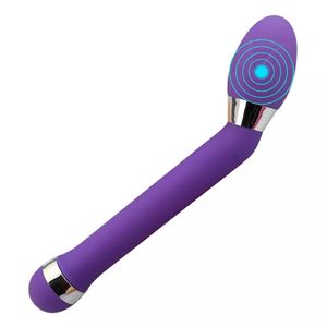 G spot vibrateur Anal mamelon gode vibrateurs pour femmes masseur érotique jouets sexuels rouge/rose