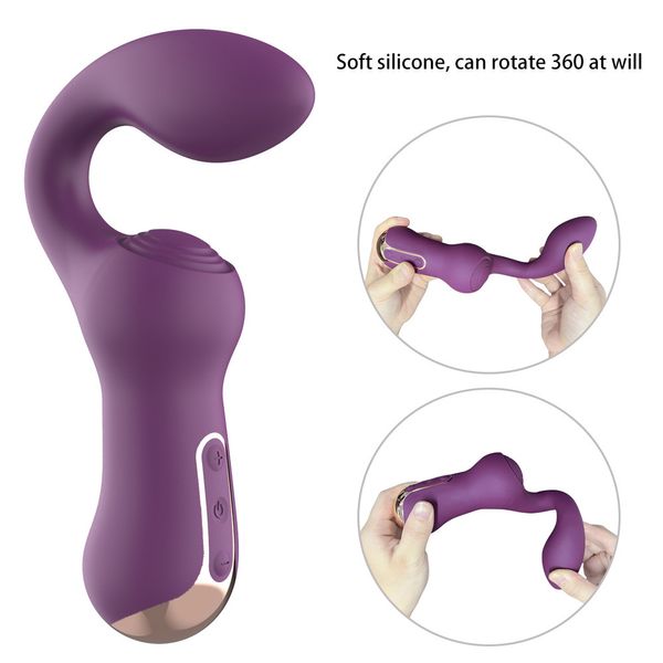 G Spot Vibrador Vibrías impermeables en forma de agua para mujeres Massagers personales para mujeres Juguetes sexuales para adultos