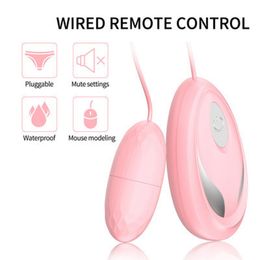 G-spot vibrateurs télécommande saut oeuf vibrateur vagin masseur Clitoris stimuler 10 fréquence jouets sexy pour les femmes