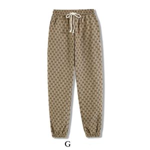 G Western créateur de vêtements FEMMES pantalons pantalons Blazers mix style automne luxe slim fit casual grille géométrie patchwork imprimé Mode masculine