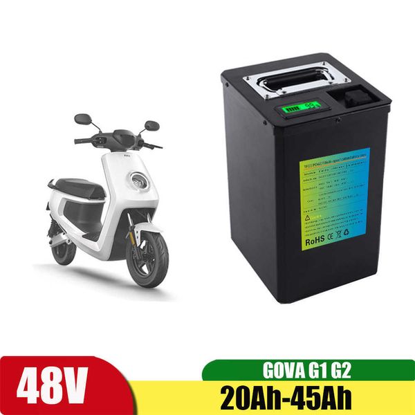 G1 G2 Scooter eléctrico Batería de litio F2 48V 20AH 25AH 30AH 35AH 40AH 45AH Batteria + 5A Cargador