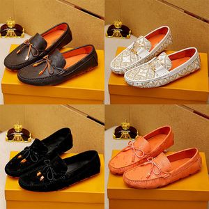 G1 Heren Casual Shoes Flat Shoes Luxury lederen schoenen Heren Wedding Dance Homecoming Zapatos de Novio Summer 23 Designer Spikes