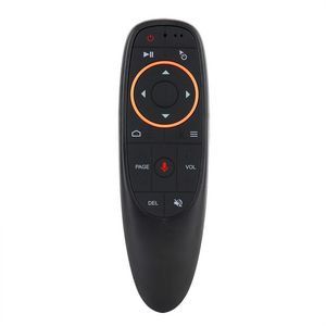 G10 Voice Air Mouse con 2.4GHz Wireless 6 Axis Giroscopio Micrófono Control remoto para Smart tv Android Box PC