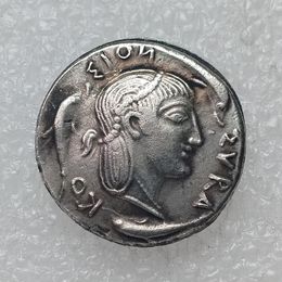 G112 Grec Greek Silver plaqué Copie