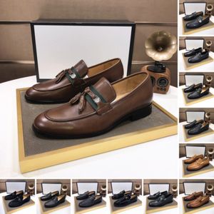 G12/34MODEL Luxe Daim Hommes Robe Chaussures En Cuir De Vachette 2023 Automne Nouvelle Tendance Britannique Designer Fait Main Affaires Social Mocassins Sans Lacets