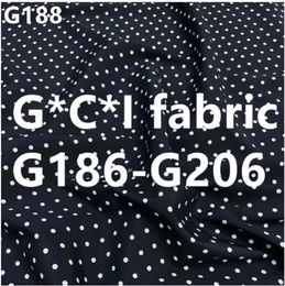 G186-206 Brand Jacquard Fabric Robe Shirt Fabric avec lettres anglaises créatrices européen imprimé bricolage