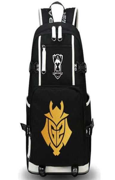 G2 ESPORTS BACKPACK Trick Perkz Zven Team Day Pack Cool Player School Bag Game Packsack ordinateur portable Rucksack Sport Schoolbag Out Door D1317950