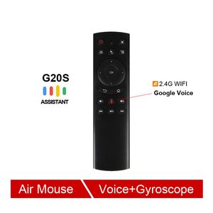 G20 Voice Control 2.4G Draadloze G20S Fly Air Mouse Toetsenbord Motion Sensing Afstandsbediening Voor Android TV Box PC