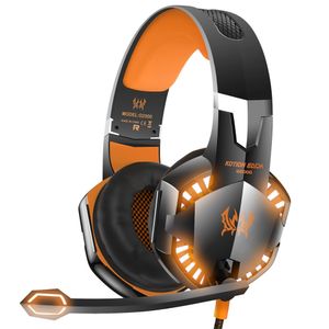 G2000 Computer Stereo LED Gaming Headphones Deep Bass Game Earphone Headset with Mic Light for PC Gamer