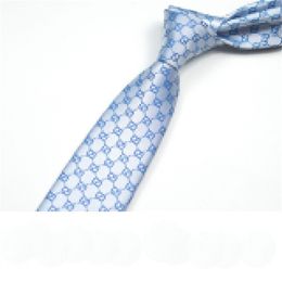 g2023 Cravatte da uomo nuove Cravatta di seta alla moda Cravatta di design al 100% Cravatta classica fatta a mano in tessuto jacquard per uomo Cravatte casual e da lavoro con scatola originale gg9