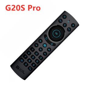 G20S / G20S Pro 2,4 GHz PC Smart TV Voice-afstandsbediening Air Mouse Draadloze controller met achtergrondverlichting voor Android TV Box Sheild